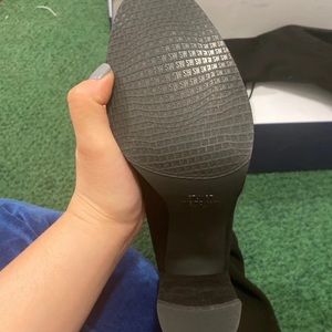 Stuart weitzman  Hline black suede 7.0